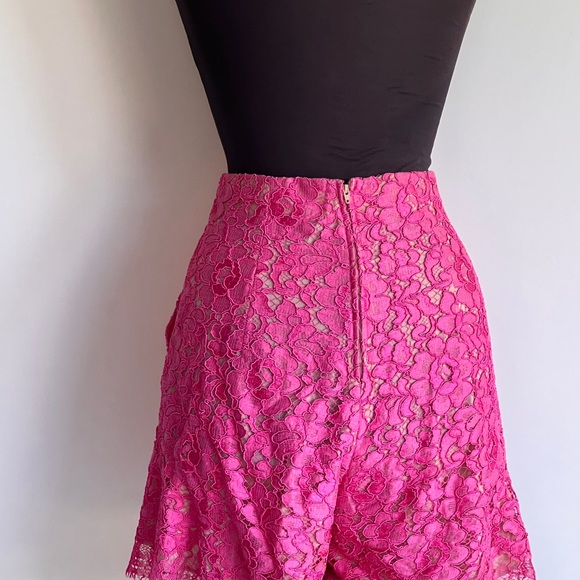 Scanlan Theodore Lace High Waisted Shorts Size 10 - Picture 5 of 9